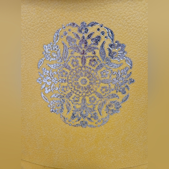 Lustro Ware Vintage MCM Retro Plastic Waste Basket Garbage Trash Bin Marigold - Picture 5 of 13